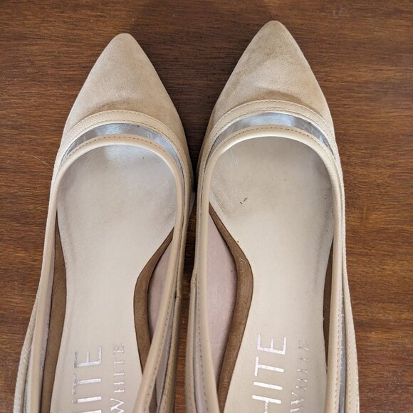 Ron White Suede Pumps - Picture 3 of 6